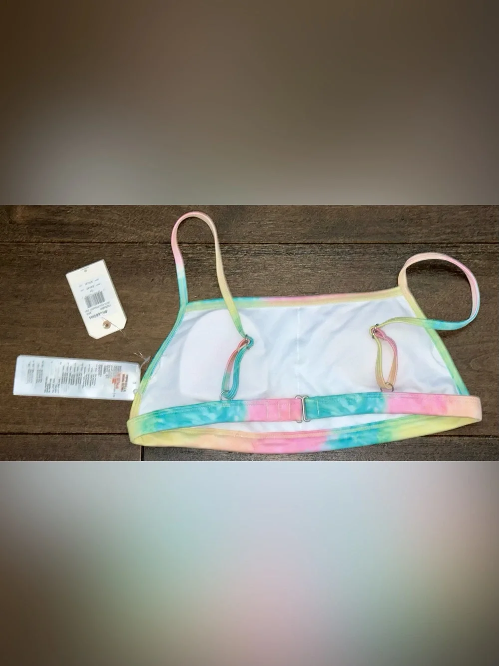 Girls Bikini Top Lot 6 Pc Roxy Billabong Mixed Brands Swimwear 14-16 | NWT | EUC